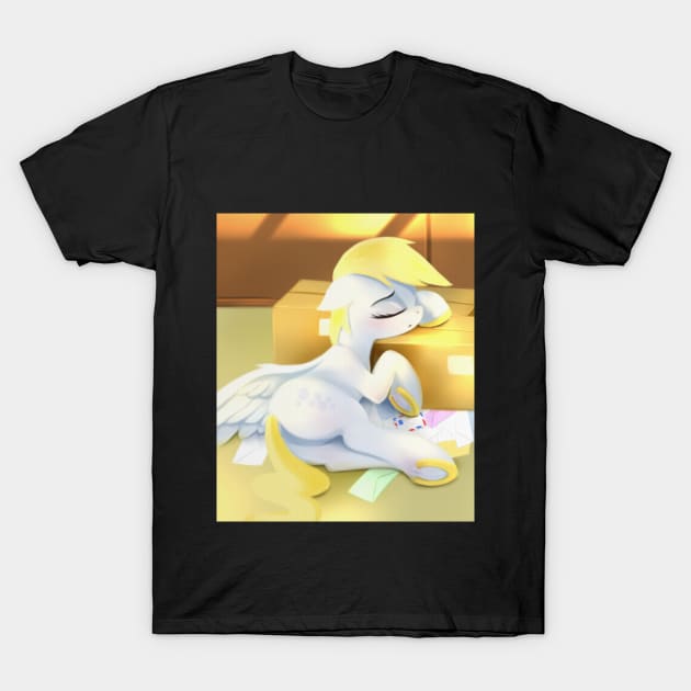 Sleepy Derpy T-Shirt by Darksly